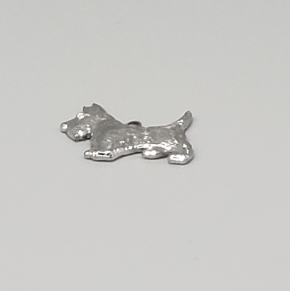 Sterling Silver Scottish Terrior (Scottie) Dog Pendant - Picture 5 of 8